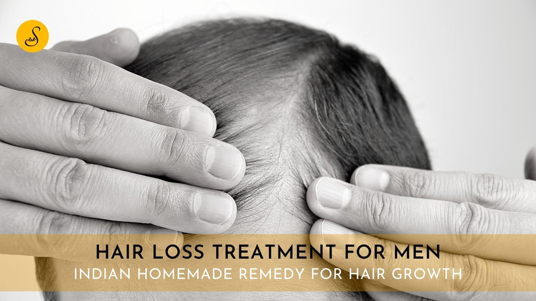 HAIR LOSS TREATMENT FOR MEN FROM SATVIC FOODS