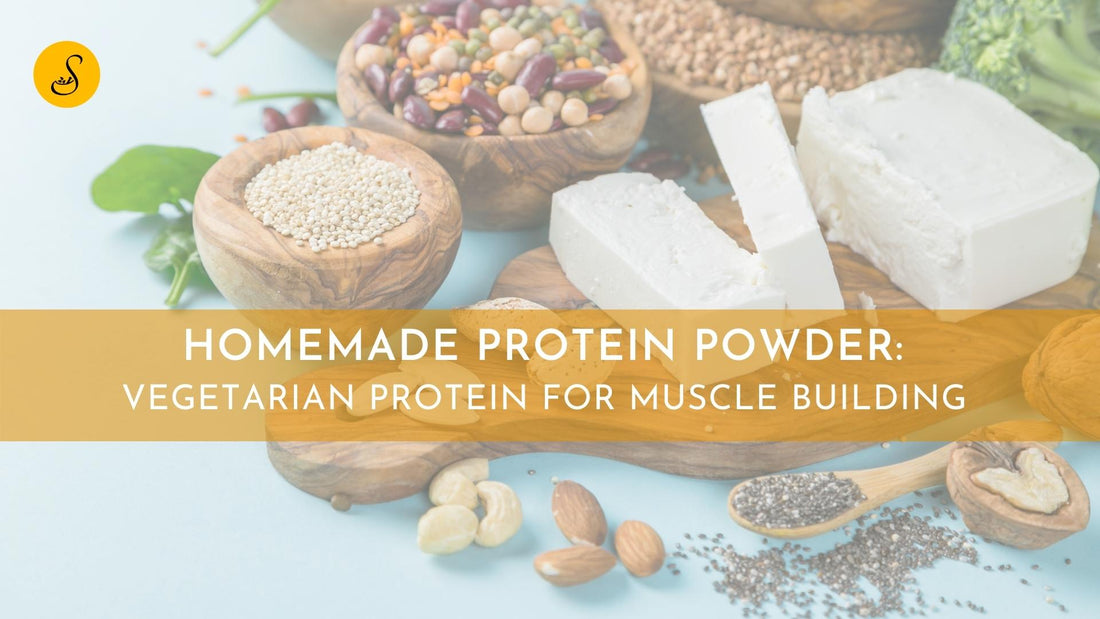 HOMEMADE PROTEIN POWDER FROM SATVIC FOODS