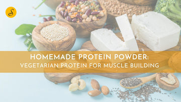 HOMEMADE PROTEIN POWDER FROM SATVIC FOODS