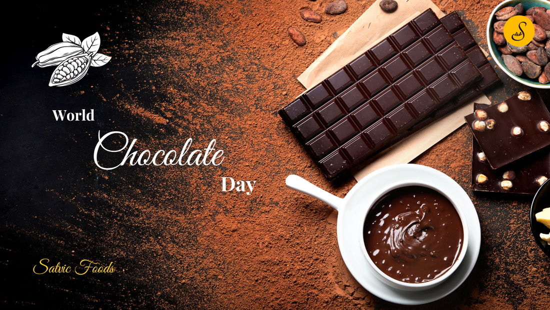 Celebrate World Chocolate Day 2023 with Satvic Foods and find the best chocolate day celebration ideas online
