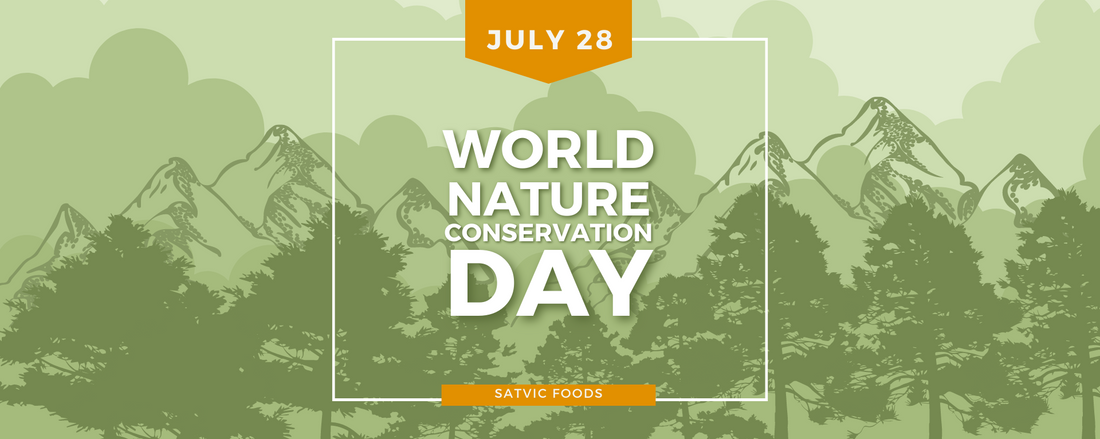 World Nature Conservation Day 2023 satvic foods