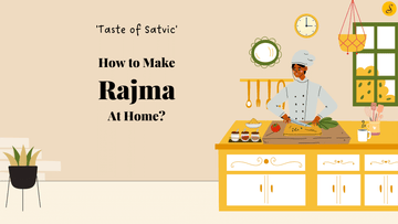 how to make rajma at home - satvic foods