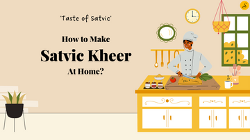 how to make kheer at home by satvic foods