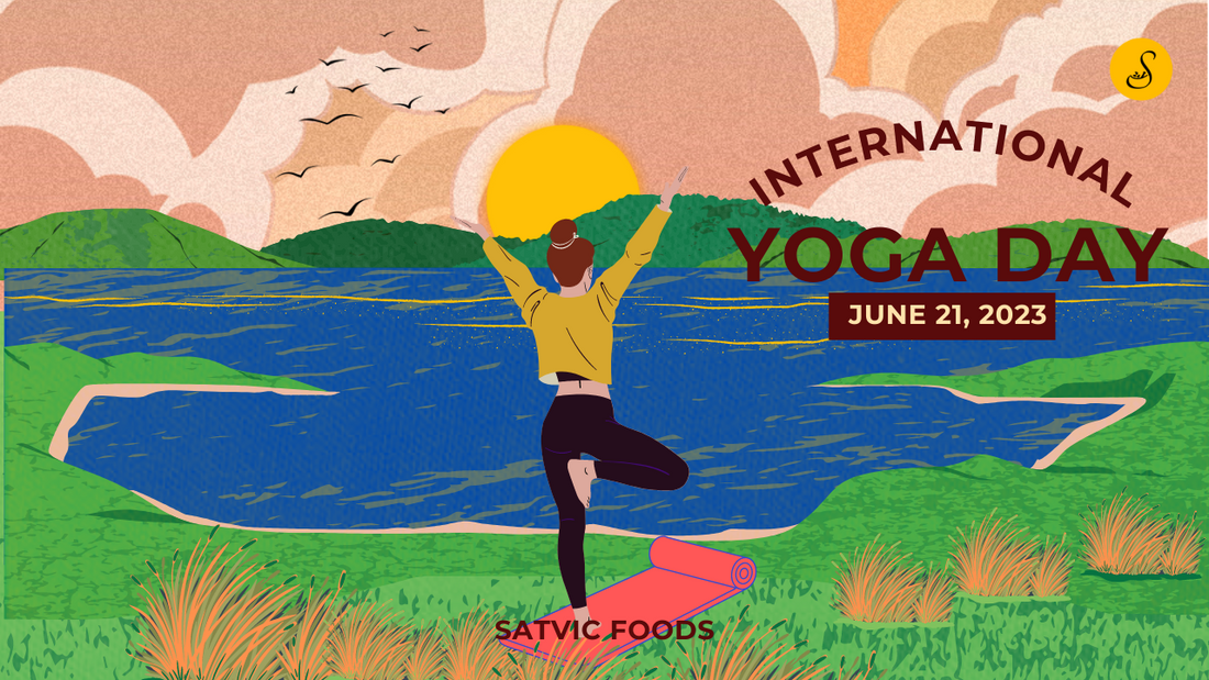 international yoga day by satvic foods