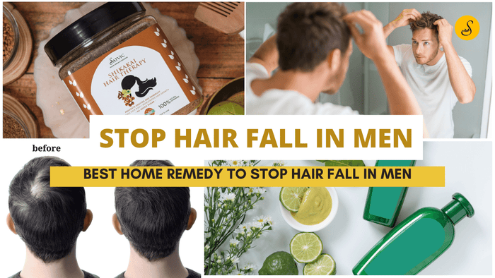 How To Stop Hair Fall Immediately At Home Men’s Hacks 2023 Satvic Foods