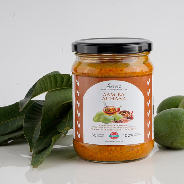 Aam Ka Achaar | Spicy Raw Mango Pickle